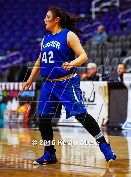 Thumbnail 1 in Xavier College Prep vs Boulder Creek (Hoopin' it Up at the Arena) photogallery.