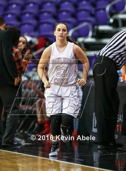 Thumbnail 1 in Xavier College Prep vs Boulder Creek (Hoopin' it Up at the Arena) photogallery.
