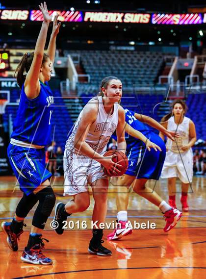 Thumbnail 3 in Xavier College Prep vs Boulder Creek (Hoopin' it Up at the Arena) photogallery.
