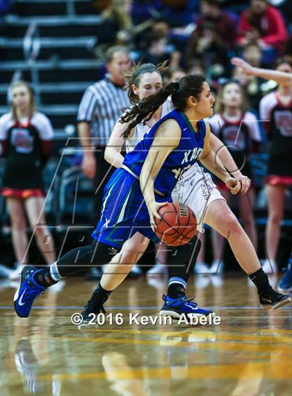Thumbnail 3 in Xavier College Prep vs Boulder Creek (Hoopin' it Up at the Arena) photogallery.