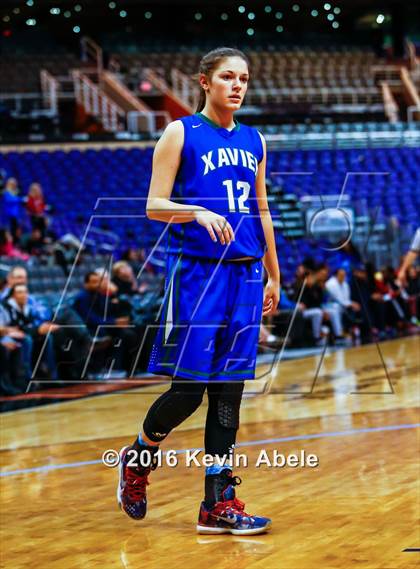 Thumbnail 1 in Xavier College Prep vs Boulder Creek (Hoopin' it Up at the Arena) photogallery.