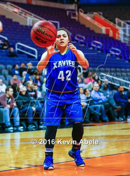 Thumbnail 2 in Xavier College Prep vs Boulder Creek (Hoopin' it Up at the Arena) photogallery.