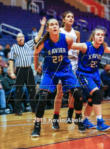 Thumbnail 1 in Xavier College Prep vs Boulder Creek (Hoopin' it Up at the Arena) photogallery.