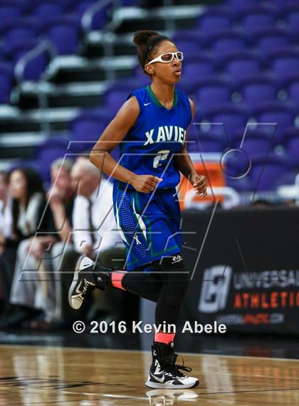 Thumbnail 1 in Xavier College Prep vs Boulder Creek (Hoopin' it Up at the Arena) photogallery.