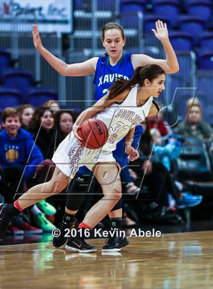 Thumbnail 1 in Xavier College Prep vs Boulder Creek (Hoopin' it Up at the Arena) photogallery.