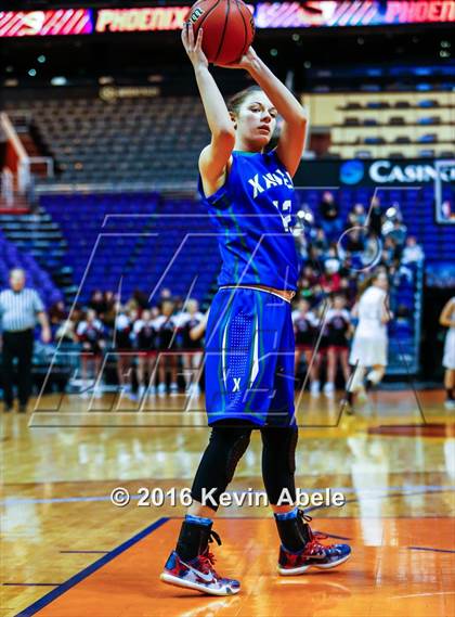 Thumbnail 1 in Xavier College Prep vs Boulder Creek (Hoopin' it Up at the Arena) photogallery.