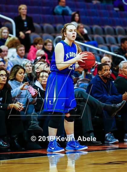 Thumbnail 2 in Xavier College Prep vs Boulder Creek (Hoopin' it Up at the Arena) photogallery.