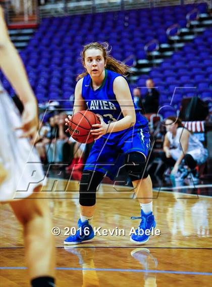 Thumbnail 1 in Xavier College Prep vs Boulder Creek (Hoopin' it Up at the Arena) photogallery.