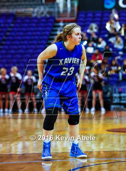 Thumbnail 2 in Xavier College Prep vs Boulder Creek (Hoopin' it Up at the Arena) photogallery.