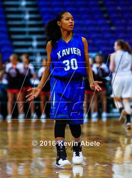 Thumbnail 1 in Xavier College Prep vs Boulder Creek (Hoopin' it Up at the Arena) photogallery.
