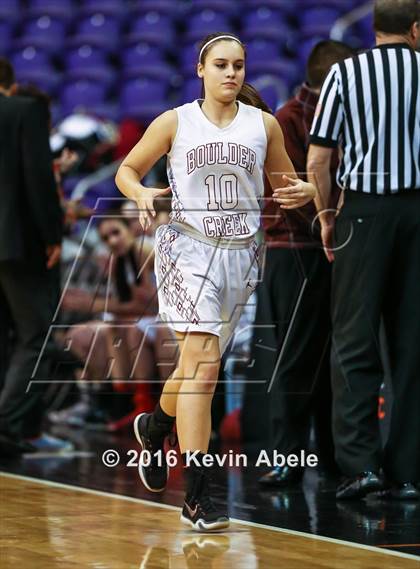 Thumbnail 2 in Xavier College Prep vs Boulder Creek (Hoopin' it Up at the Arena) photogallery.
