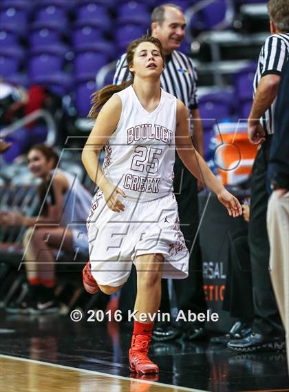 Thumbnail 3 in Xavier College Prep vs Boulder Creek (Hoopin' it Up at the Arena) photogallery.