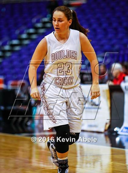Thumbnail 3 in Xavier College Prep vs Boulder Creek (Hoopin' it Up at the Arena) photogallery.