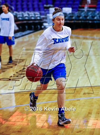 Thumbnail 1 in Xavier College Prep vs Boulder Creek (Hoopin' it Up at the Arena) photogallery.