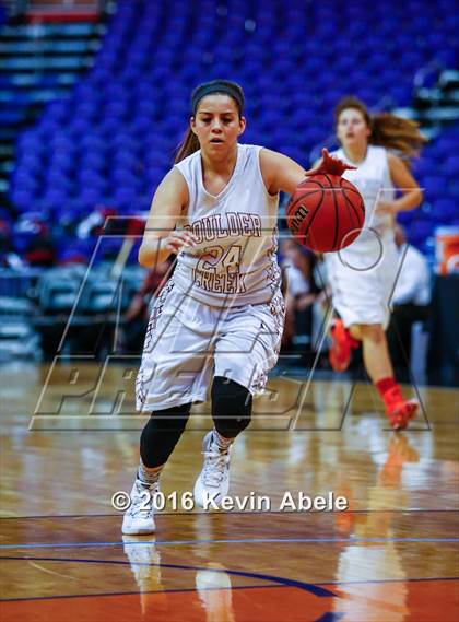 Thumbnail 2 in Xavier College Prep vs Boulder Creek (Hoopin' it Up at the Arena) photogallery.