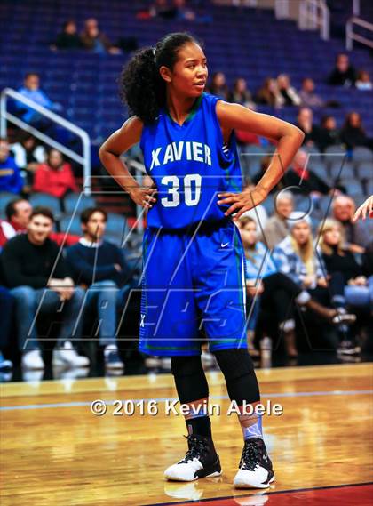 Thumbnail 3 in Xavier College Prep vs Boulder Creek (Hoopin' it Up at the Arena) photogallery.