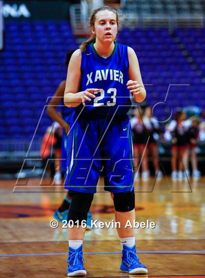 Thumbnail 2 in Xavier College Prep vs Boulder Creek (Hoopin' it Up at the Arena) photogallery.