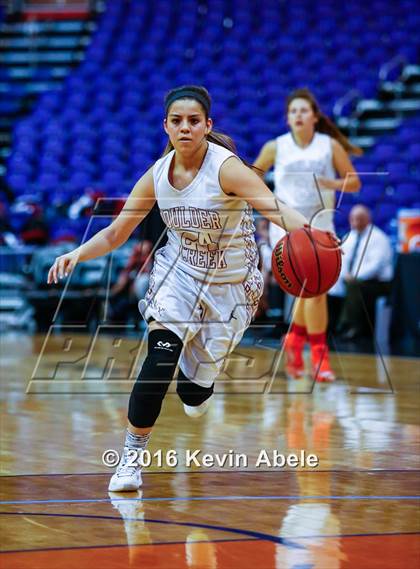 Thumbnail 1 in Xavier College Prep vs Boulder Creek (Hoopin' it Up at the Arena) photogallery.