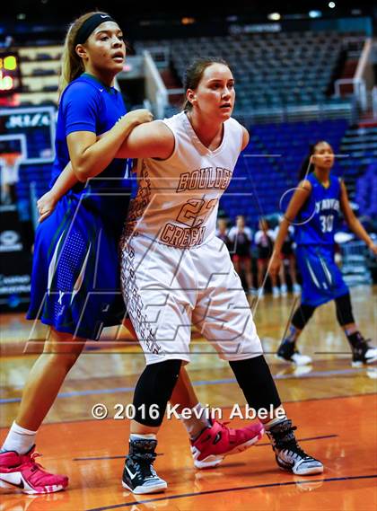 Thumbnail 3 in Xavier College Prep vs Boulder Creek (Hoopin' it Up at the Arena) photogallery.