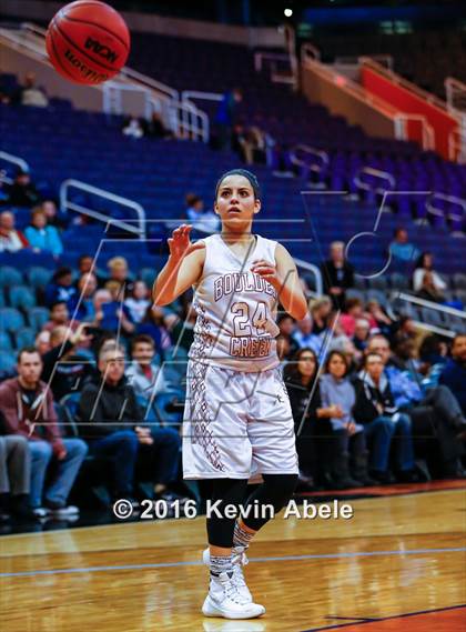 Thumbnail 1 in Xavier College Prep vs Boulder Creek (Hoopin' it Up at the Arena) photogallery.