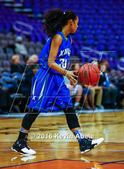 Thumbnail 1 in Xavier College Prep vs Boulder Creek (Hoopin' it Up at the Arena) photogallery.
