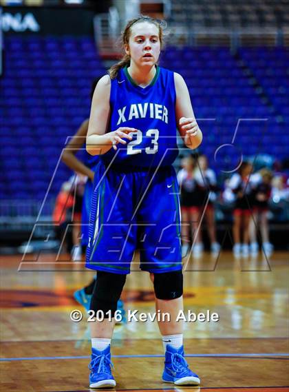 Thumbnail 3 in Xavier College Prep vs Boulder Creek (Hoopin' it Up at the Arena) photogallery.