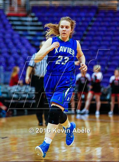 Thumbnail 1 in Xavier College Prep vs Boulder Creek (Hoopin' it Up at the Arena) photogallery.