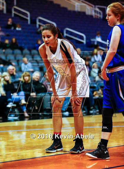 Thumbnail 1 in Xavier College Prep vs Boulder Creek (Hoopin' it Up at the Arena) photogallery.