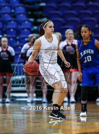 Thumbnail 3 in Xavier College Prep vs Boulder Creek (Hoopin' it Up at the Arena) photogallery.
