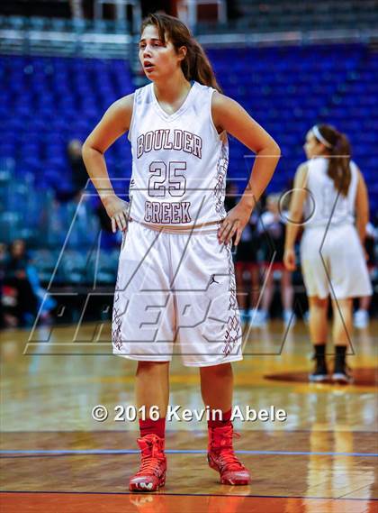 Thumbnail 2 in Xavier College Prep vs Boulder Creek (Hoopin' it Up at the Arena) photogallery.