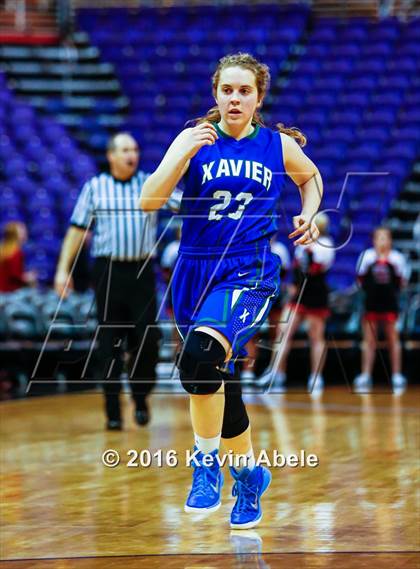 Thumbnail 3 in Xavier College Prep vs Boulder Creek (Hoopin' it Up at the Arena) photogallery.