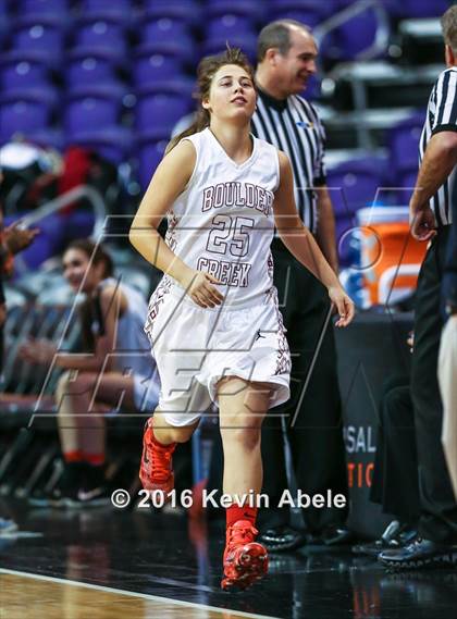 Thumbnail 2 in Xavier College Prep vs Boulder Creek (Hoopin' it Up at the Arena) photogallery.