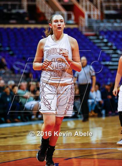 Thumbnail 1 in Xavier College Prep vs Boulder Creek (Hoopin' it Up at the Arena) photogallery.