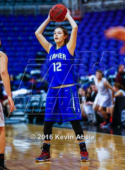 Thumbnail 3 in Xavier College Prep vs Boulder Creek (Hoopin' it Up at the Arena) photogallery.