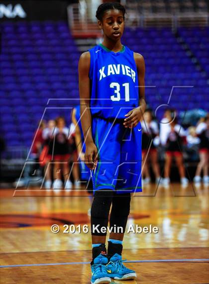 Thumbnail 2 in Xavier College Prep vs Boulder Creek (Hoopin' it Up at the Arena) photogallery.
