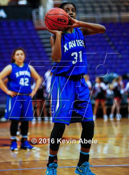 Thumbnail 1 in Xavier College Prep vs Boulder Creek (Hoopin' it Up at the Arena) photogallery.