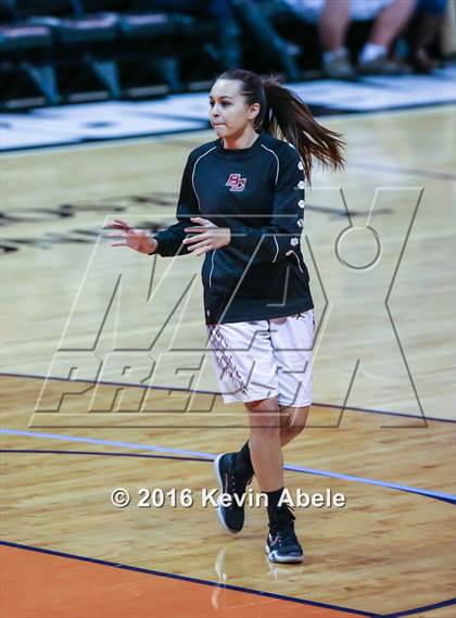 Thumbnail 1 in Xavier College Prep vs Boulder Creek (Hoopin' it Up at the Arena) photogallery.