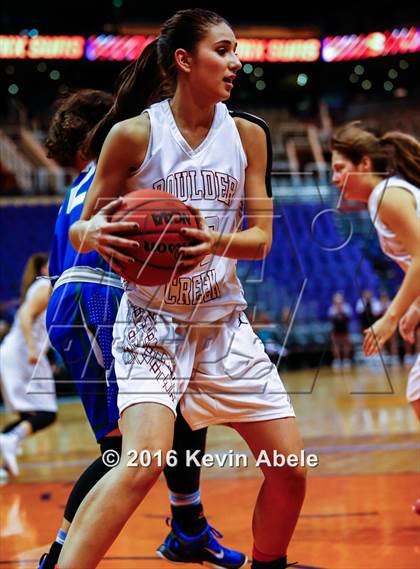 Thumbnail 1 in Xavier College Prep vs Boulder Creek (Hoopin' it Up at the Arena) photogallery.