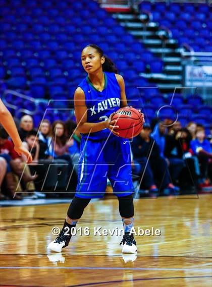 Thumbnail 2 in Xavier College Prep vs Boulder Creek (Hoopin' it Up at the Arena) photogallery.