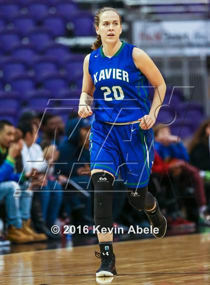 Thumbnail 1 in Xavier College Prep vs Boulder Creek (Hoopin' it Up at the Arena) photogallery.
