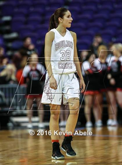 Thumbnail 3 in Xavier College Prep vs Boulder Creek (Hoopin' it Up at the Arena) photogallery.