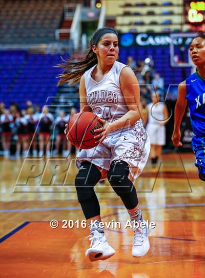 Thumbnail 1 in Xavier College Prep vs Boulder Creek (Hoopin' it Up at the Arena) photogallery.
