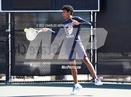 Thumbnail 2 in Amarillo vs LASA (UIL Class 5A Team Tennis Semifinal) photogallery.