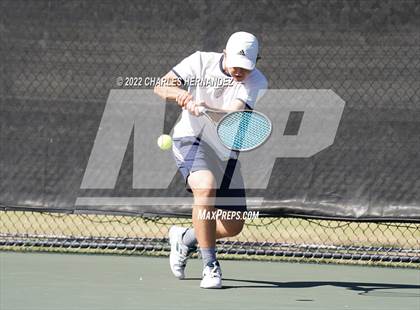 Thumbnail 2 in Amarillo vs LASA (UIL Class 5A Team Tennis Semifinal) photogallery.