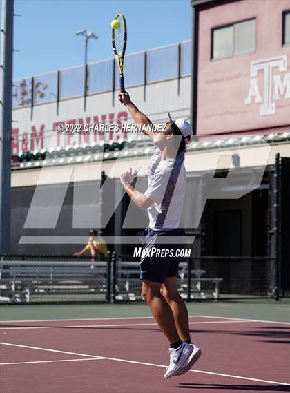 Thumbnail 2 in Amarillo vs LASA (UIL Class 5A Team Tennis Semifinal) photogallery.