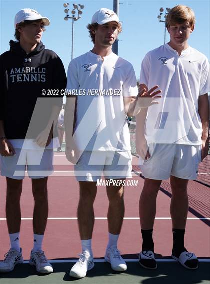Thumbnail 3 in Amarillo vs LASA (UIL Class 5A Team Tennis Semifinal) photogallery.