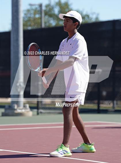Thumbnail 2 in Amarillo vs LASA (UIL Class 5A Team Tennis Semifinal) photogallery.