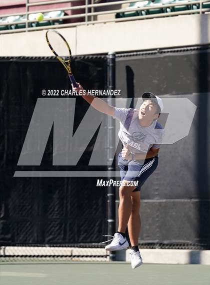 Thumbnail 2 in Amarillo vs LASA (UIL Class 5A Team Tennis Semifinal) photogallery.