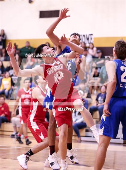 Thumbnail 1 in East vs West RGVBCA All Star  photogallery.