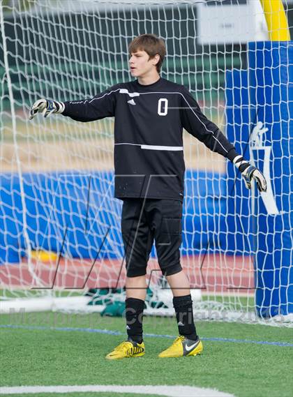 Thumbnail 3 in MacArthur [Douglas] vs Bel Air (NISD Boys Soccer Showcase) photogallery.